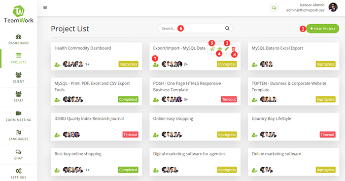 TeamWork Laravel - Project Management System